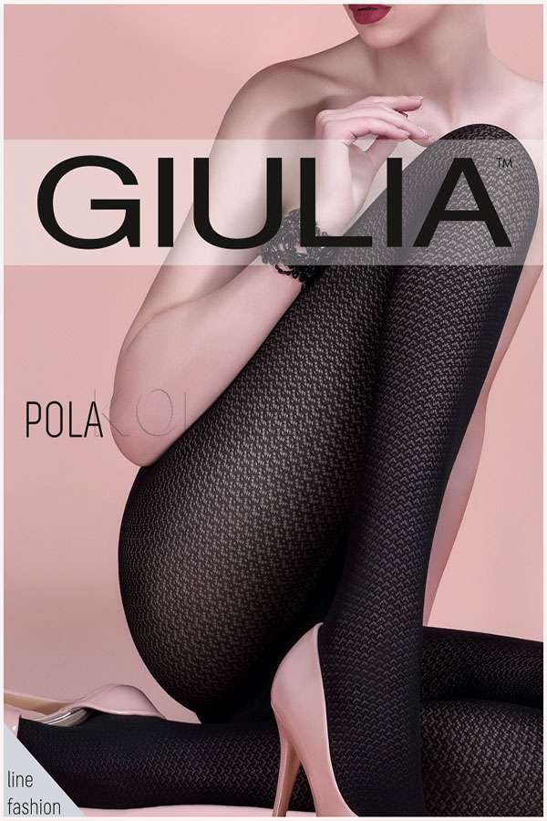 Колготки жіночі з візерунком GIULIA Pola 60 model 4